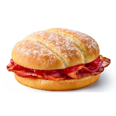 Bacon Roll with Ketchup
