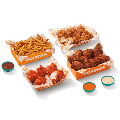 18Pc Wing Group Pack
