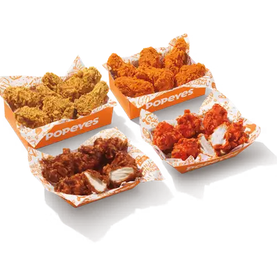 24Pc (Bone-In or Boneless) wings 