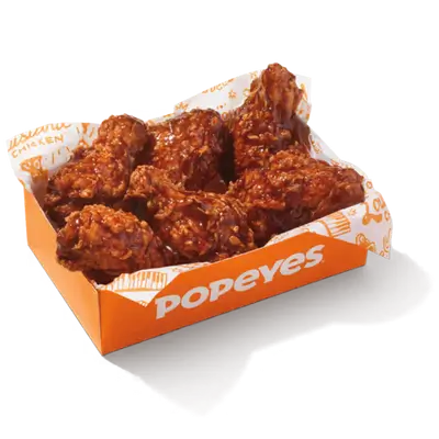 6Pc Bone-In Wings