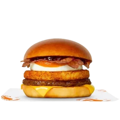 Big Breakfast Roll with Brown Sauce