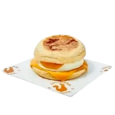 Double Bacon, Egg, and Cheese Muffin