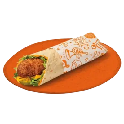 Popeyes Blackened Classic Wrap

