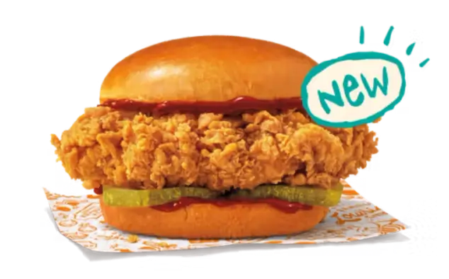 Popeyes sandwich Menu